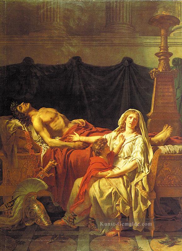 Andromache Mourning Hector cgf Neoklassizismus Jacques Louis David Ölgemälde